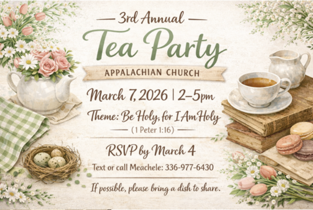 3’RD ANNUAL TEA PARTY